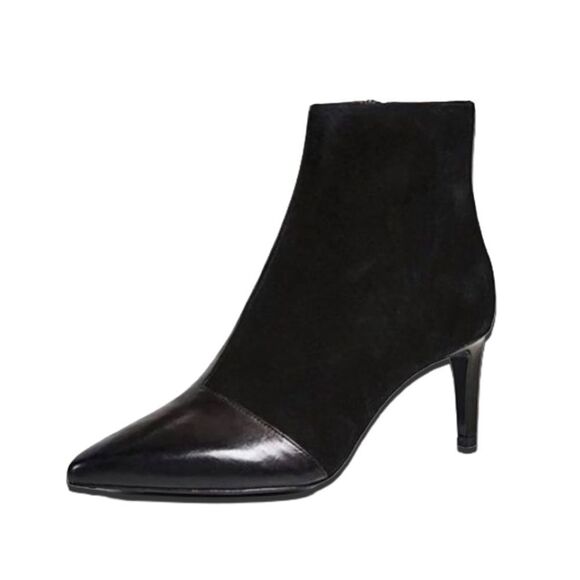 rag & bone Shoes - Rag & Bone Beha Stiletto Boot in Black Suede & Leather